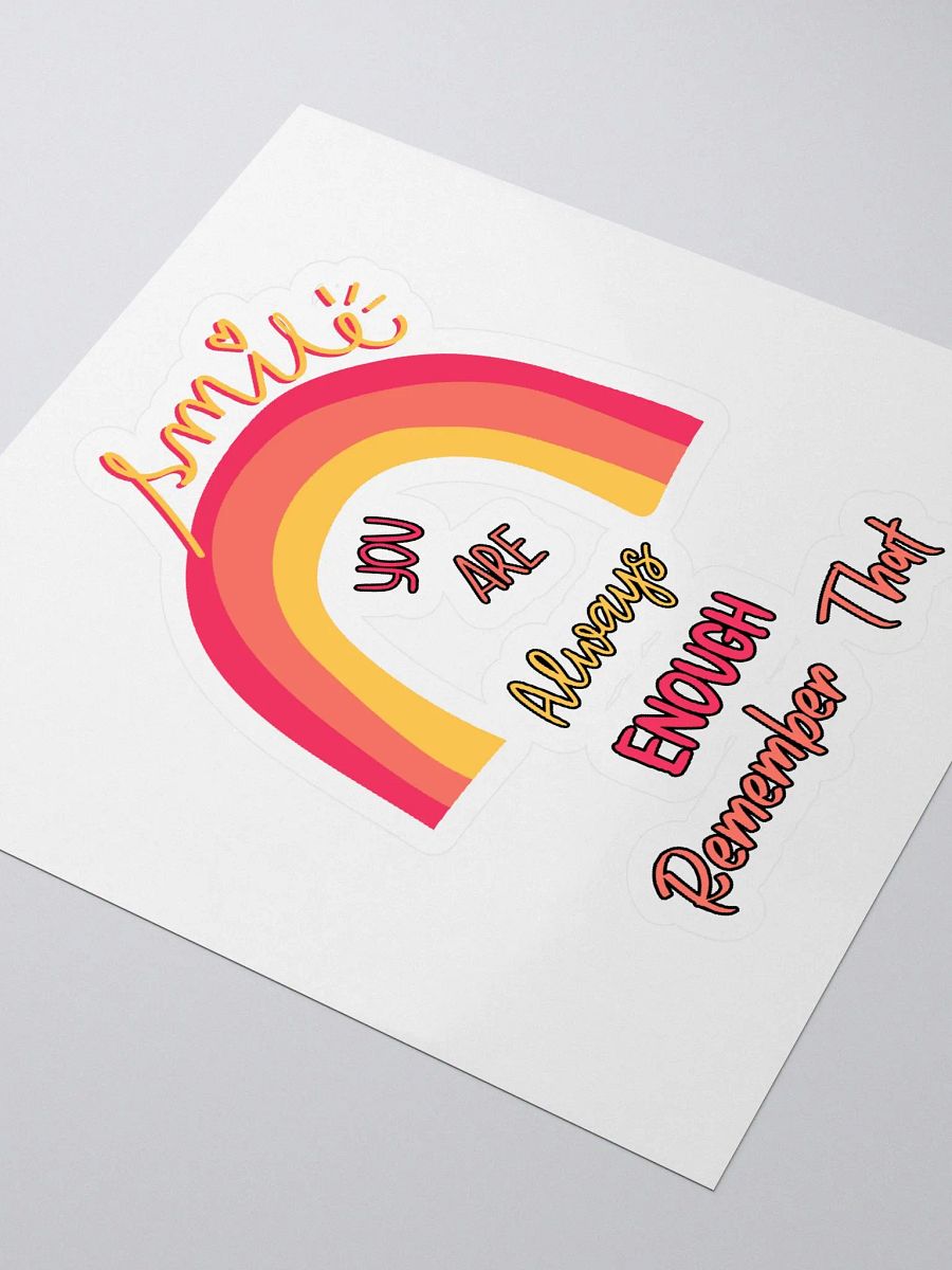 Rainbow Smile Affirmation Stickers product image (3)