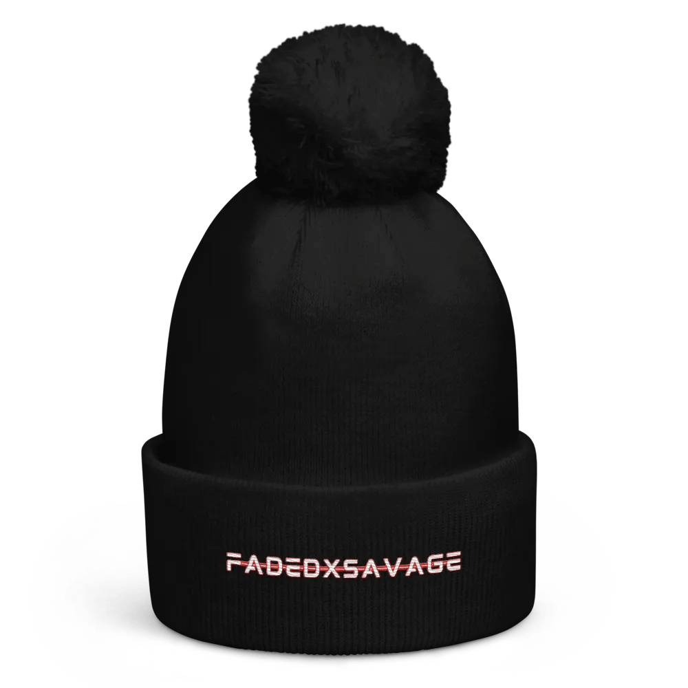 FadedxSavage Pom Pom Beanie product image (1)