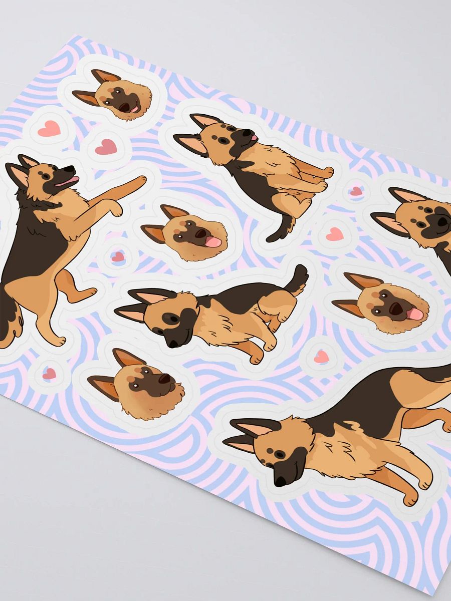 German Shepherd Dog Sticker Sheet product image (3)