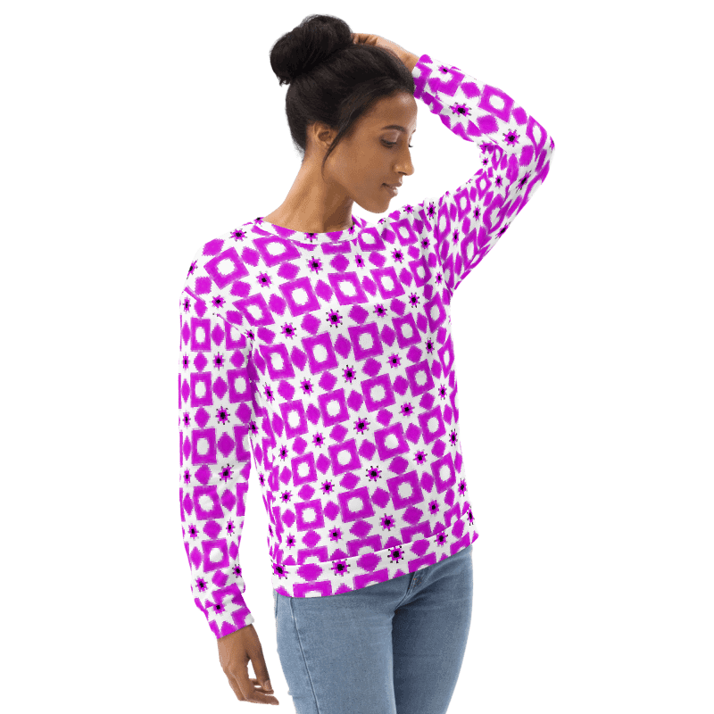 Abstract Fun Pattern Unisex All Over Print Sweatshirt product image (6)