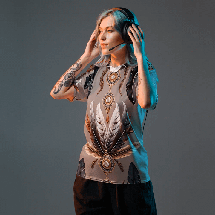 Tribal art t shirt product image (1)
