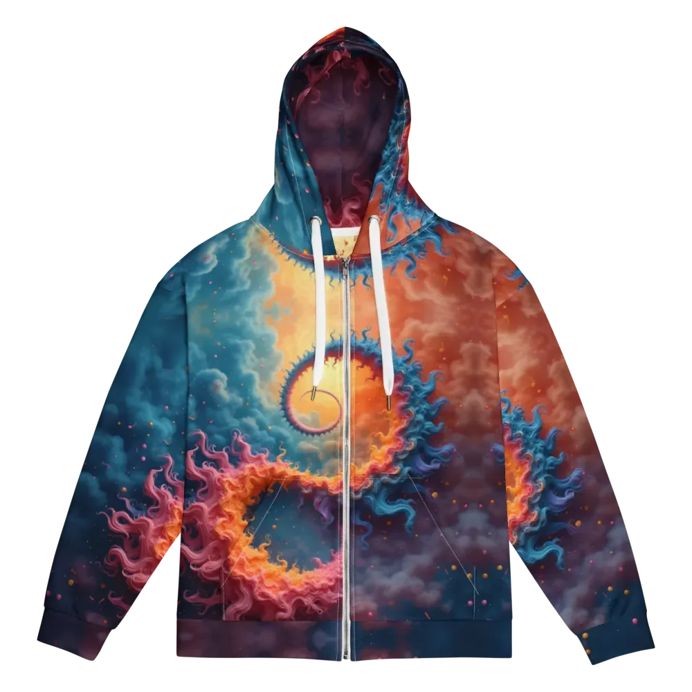 Zippered Hoodie - FRACTAL product image (1)