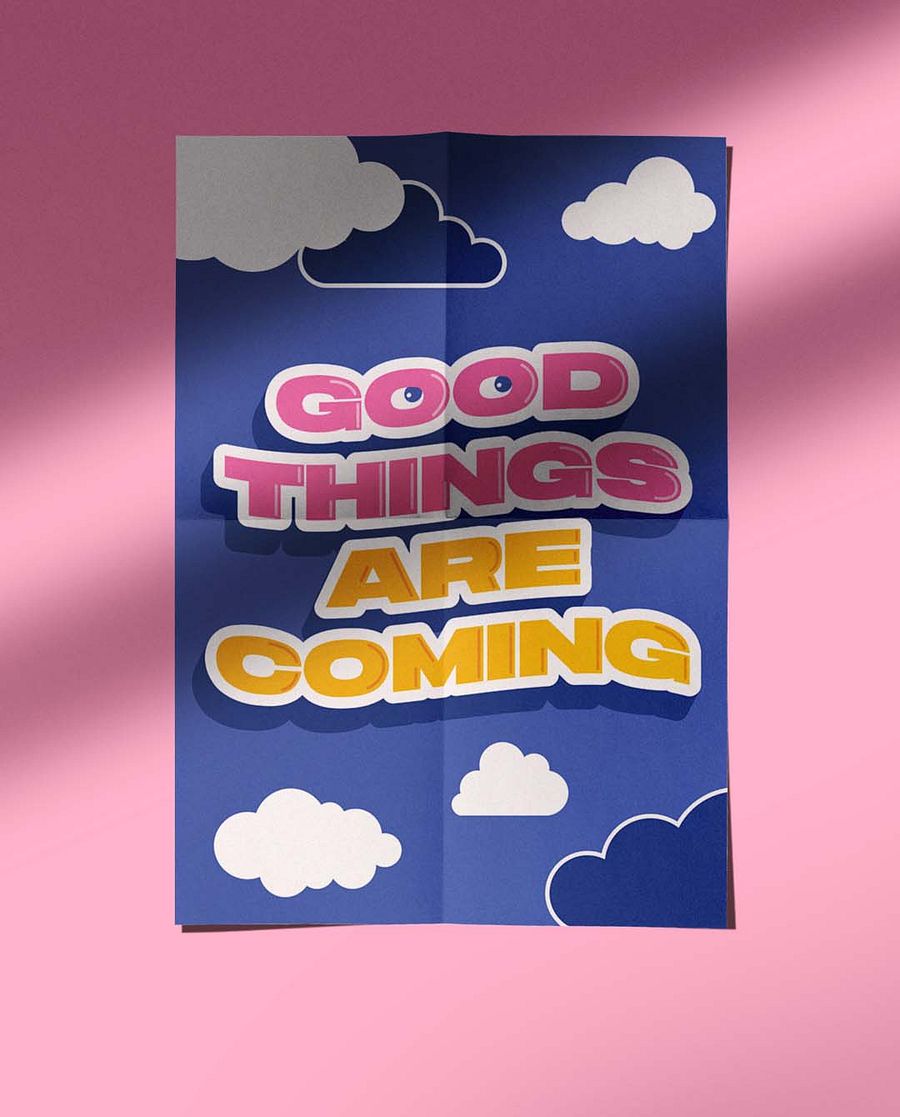 Good Things Quote Affirmation Printable Wall Art Decor - Instant Download product image (4)