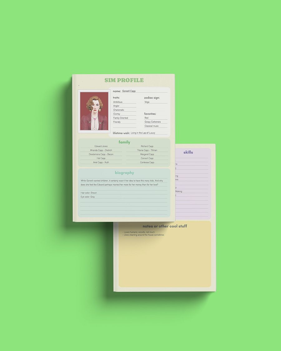 The Unofficial Sims Planner product image (7)