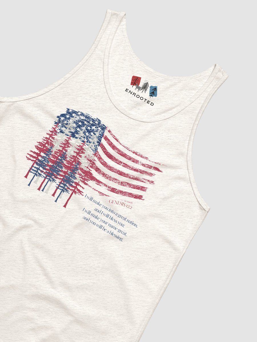 Make a Great Nation: Faith + Freedom Unisex Fit product image (4)