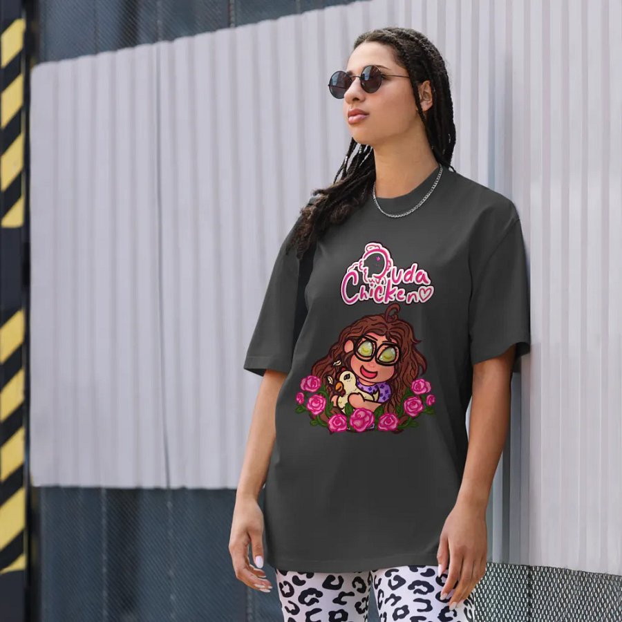Dudachicken Faded Rose T-Shirt product image (8)