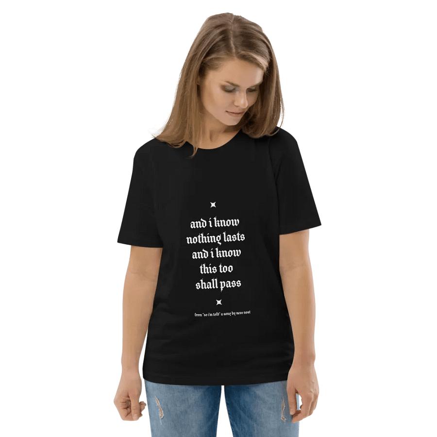 So I'm Told Black Tee product image (6)