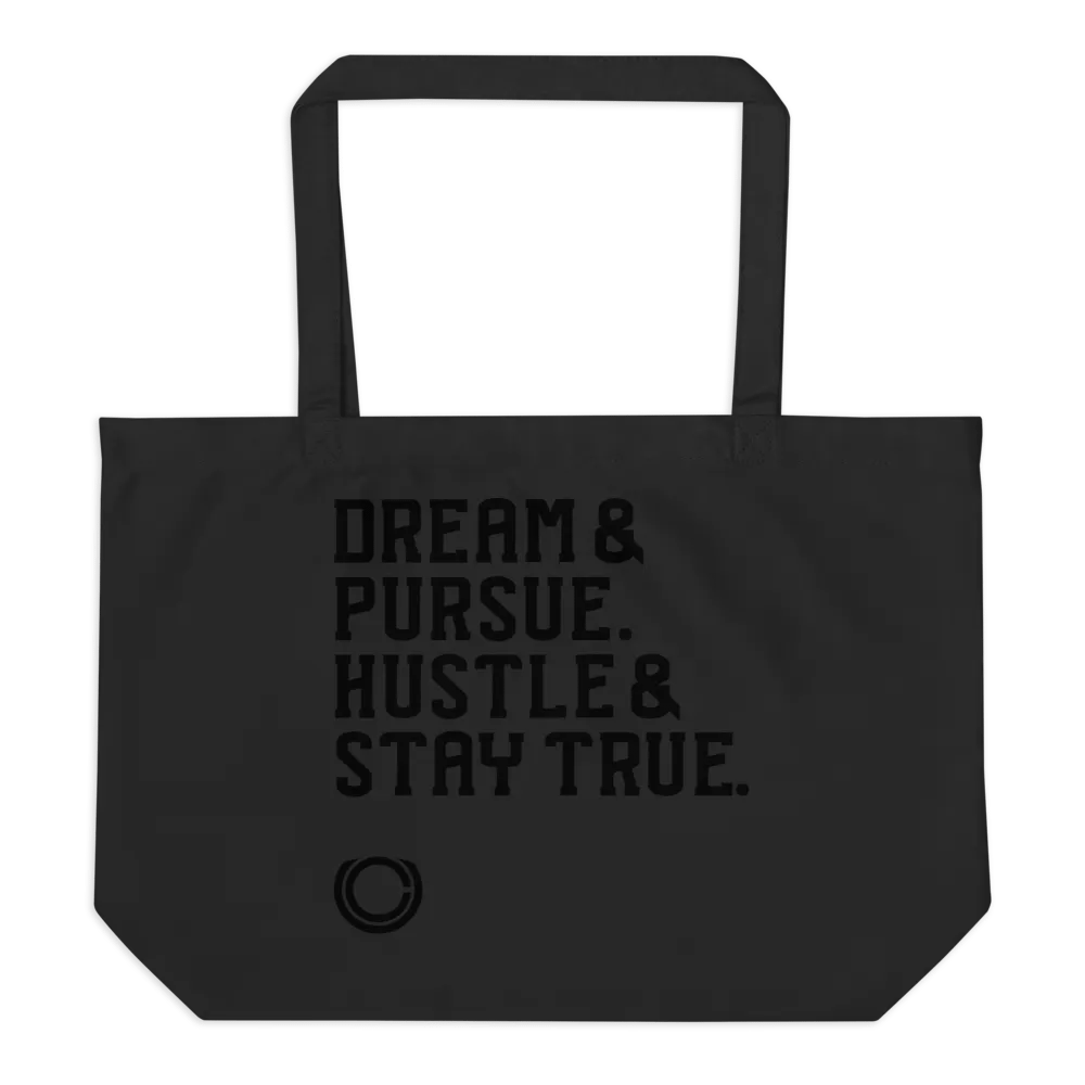 Stealth - Black The Motto Tote Bag product image (2)