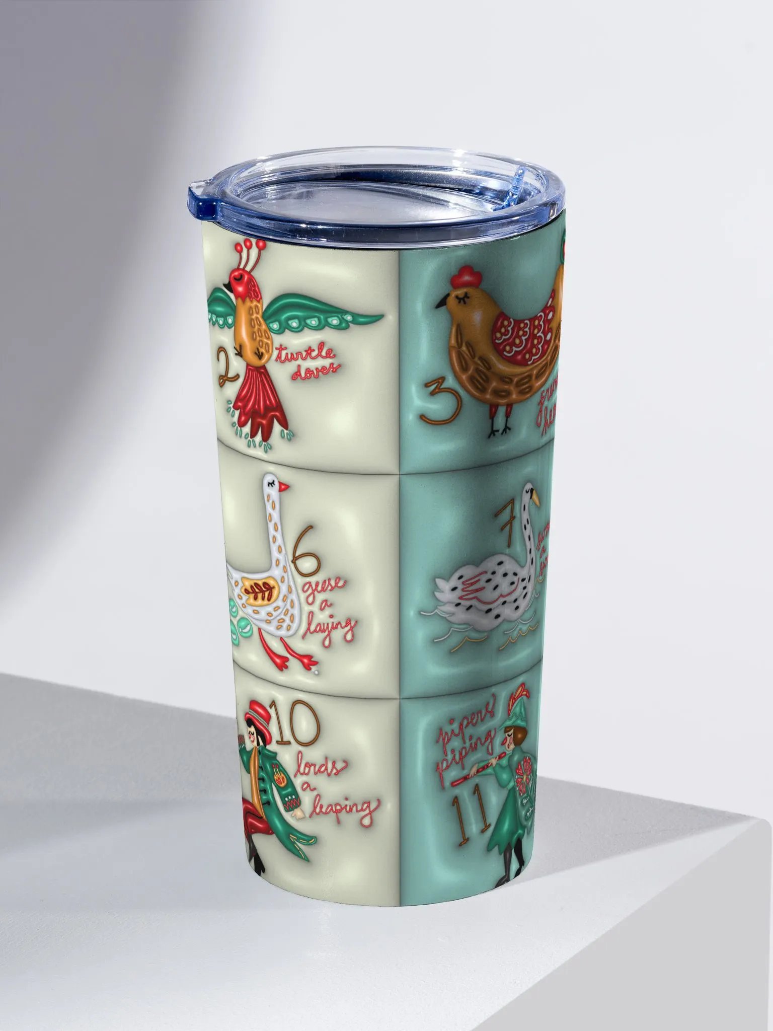 12 Days of Christmas Stainless Steel Tumbler product image (2)