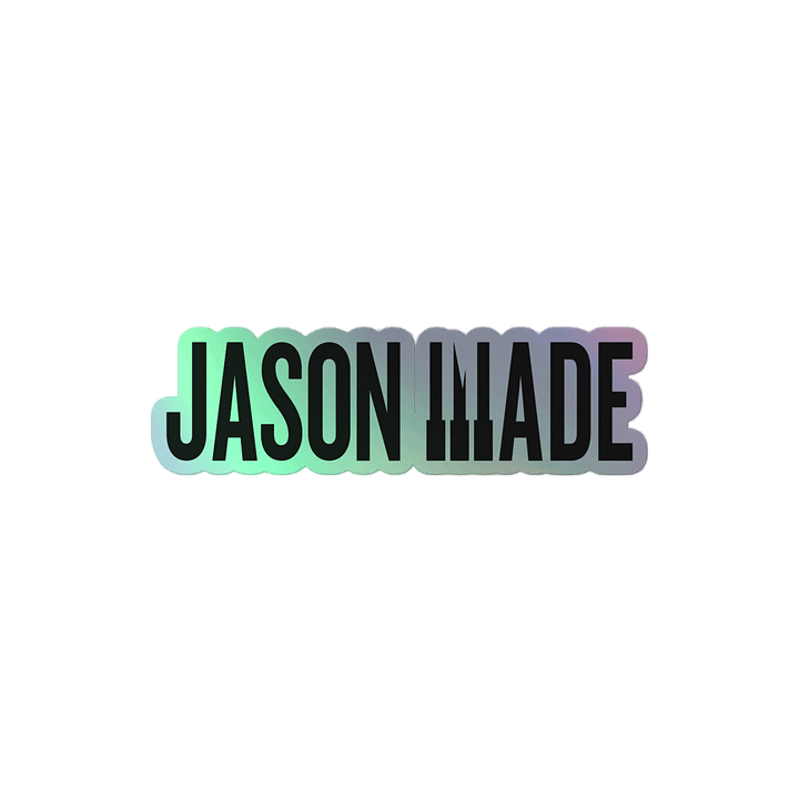 JASON MADE HOLOGRAPHIC STICKER product image (2)