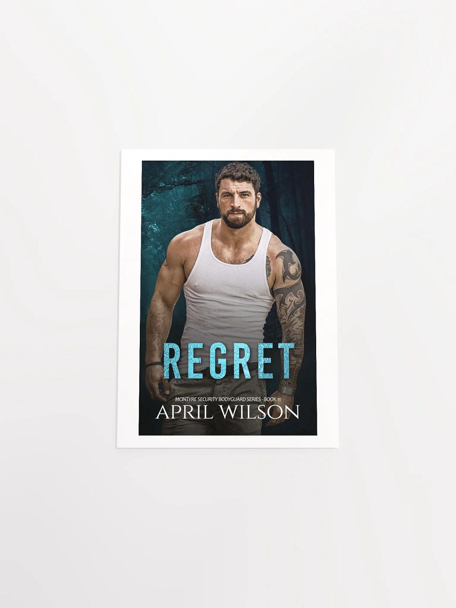 Poster - Regret book cover product image (4)