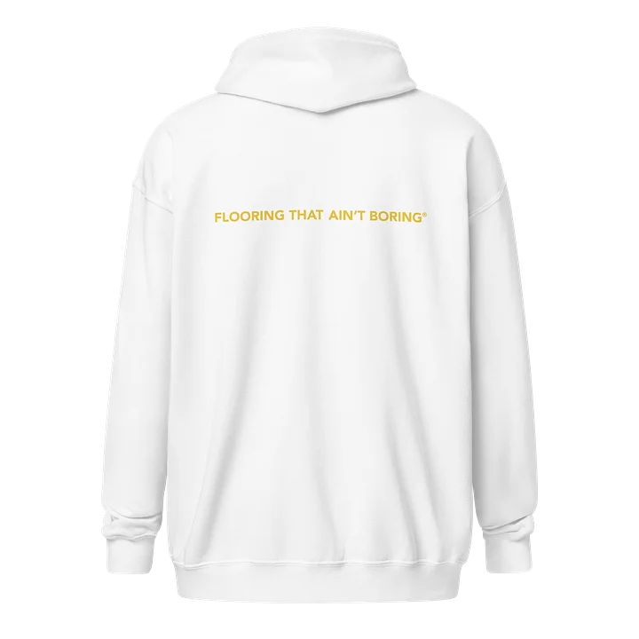 Unisex DCTUK Gold Logo Zip Hoodie product image (2)