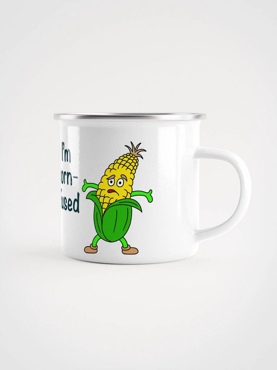 Corn-fused Cartoon Enamel Mug product image (4)