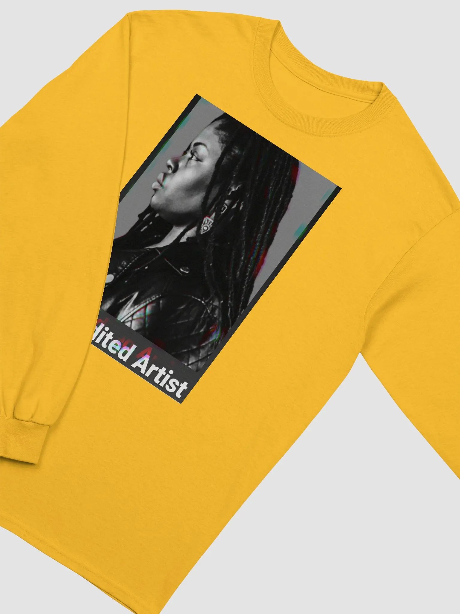 Uncredited Artist Long Sleeve Shirt Yellow product image (3)