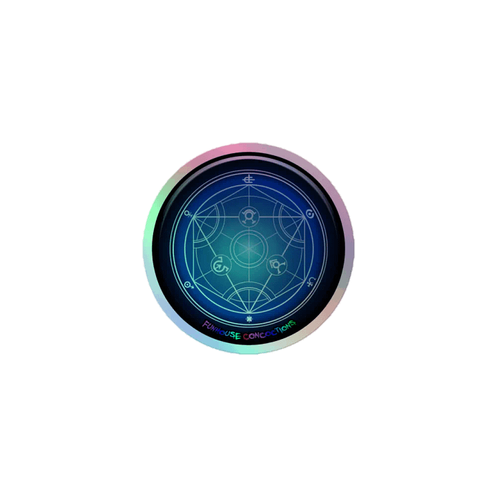 Transmutation Circle Holo Sticker product image (1)