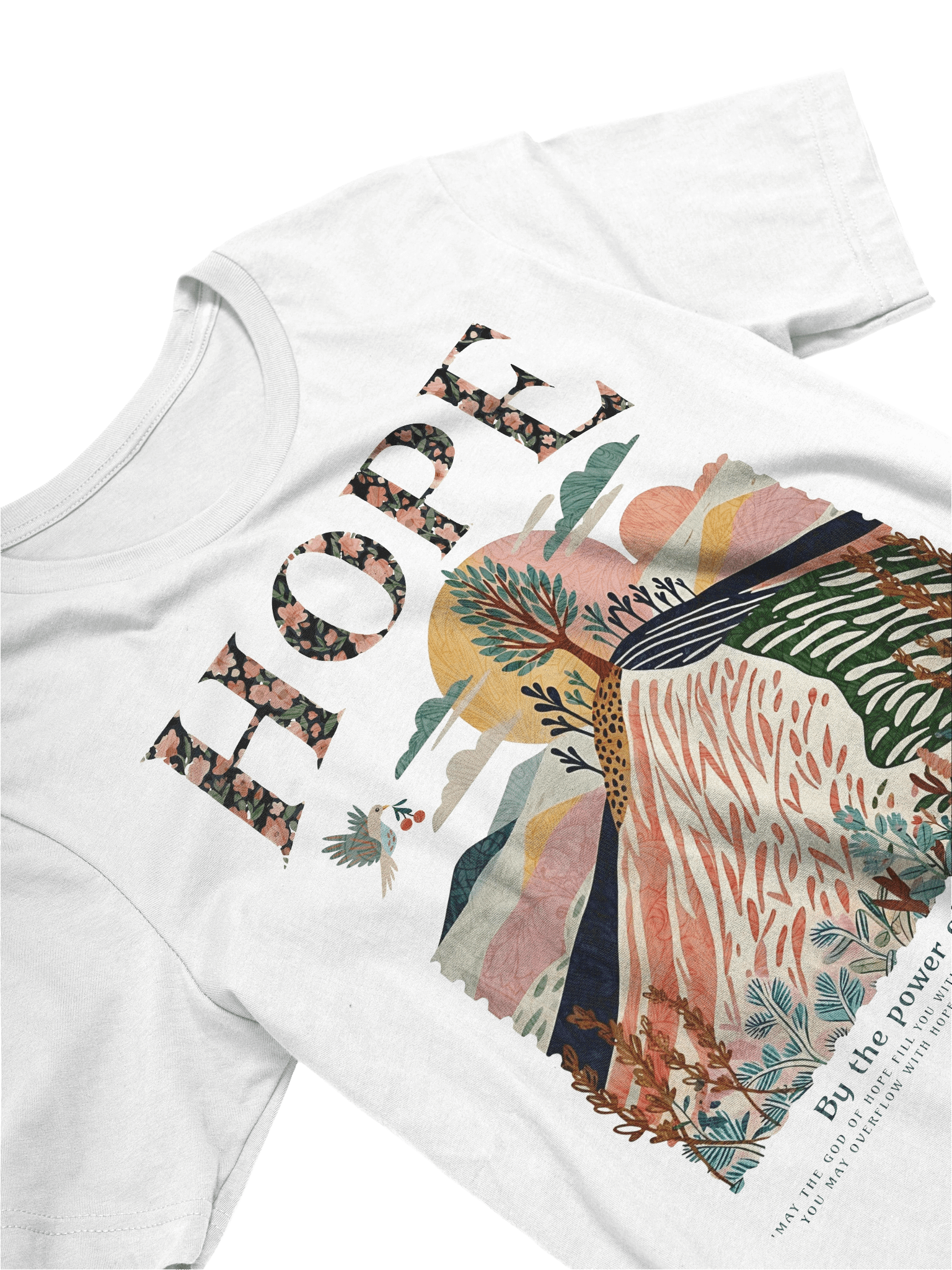 Women's Hope Tee ( Front & Back) product image (3)