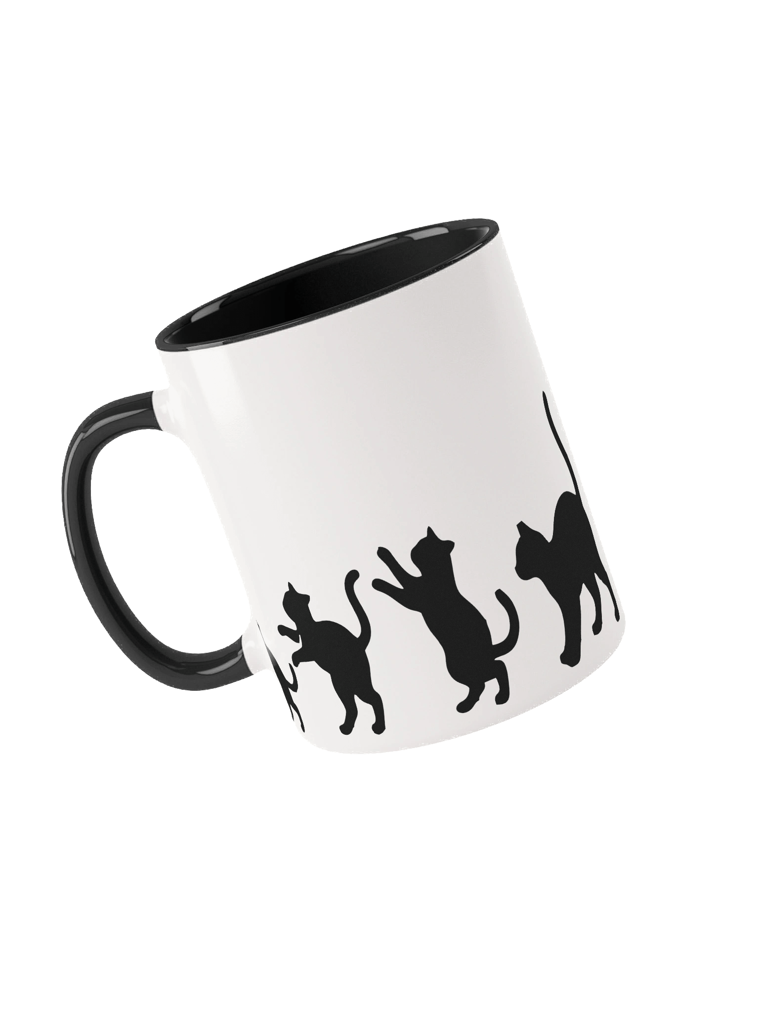 Pawsitive Progression: A Growing Tale of Feline Grace Ceramic Mug product image (6)