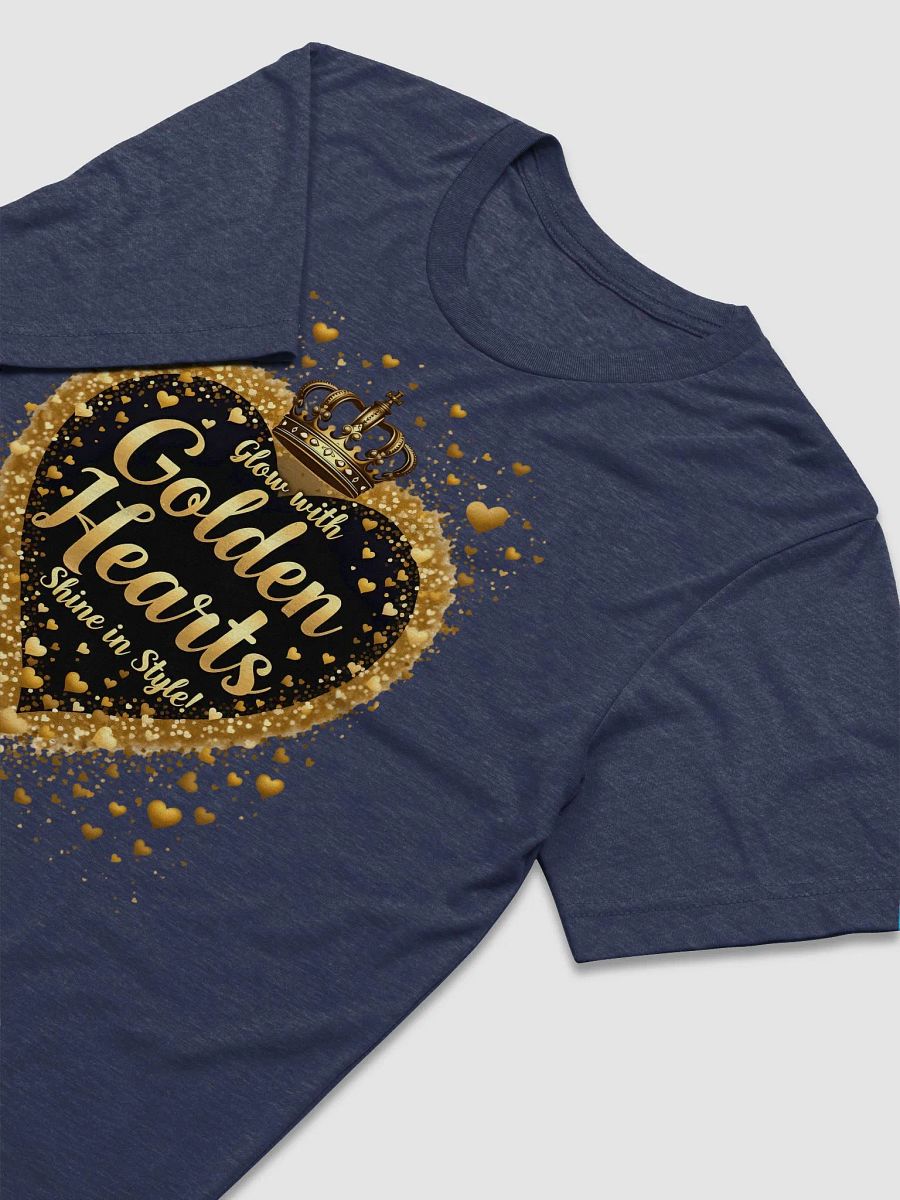 Black History Month Golden Hearts Shine in Style T-Shirt product image (18)