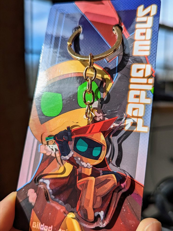 Snow Gilded/Knight Keychain product image (25)