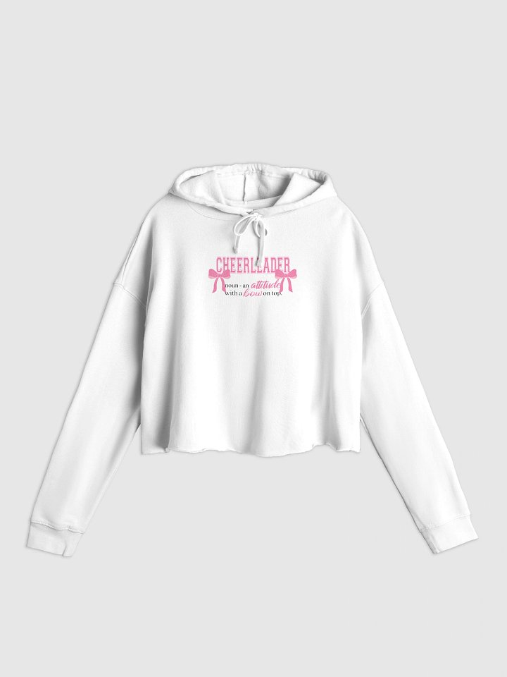 Attitude Cheer Cropped Hoodie product image (1)