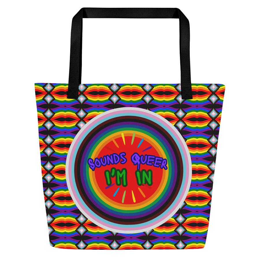 LGBTQIAP2S+ 2025, Sounds Queer I'm In, Tote product image (1)