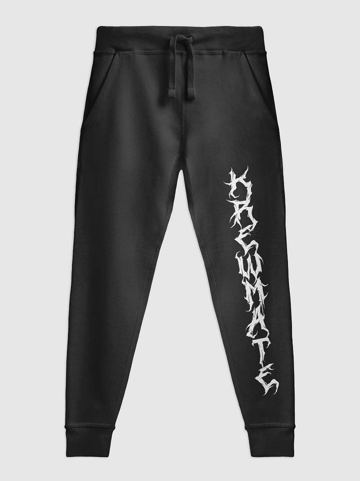 Metal Krewmate Fleece Joggers (White Logo) product image (1)
