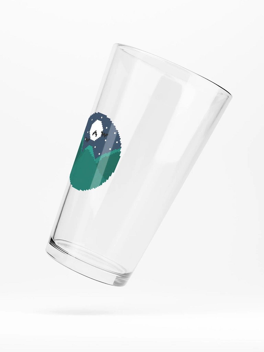 Mountain Harbingerofbeth Logo Pint Glass designed by Cassafrassarole product image (5)