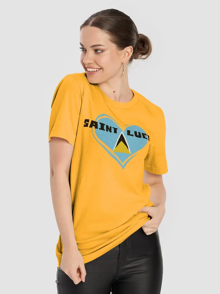 Saint Lucia Heart Tee product image (2)