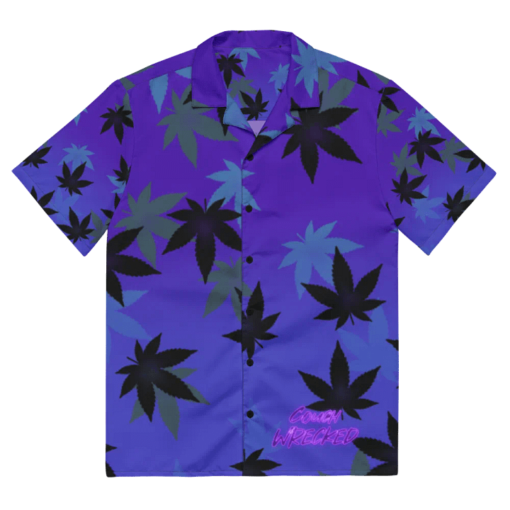 Button Up Leafy Purple product image (2)