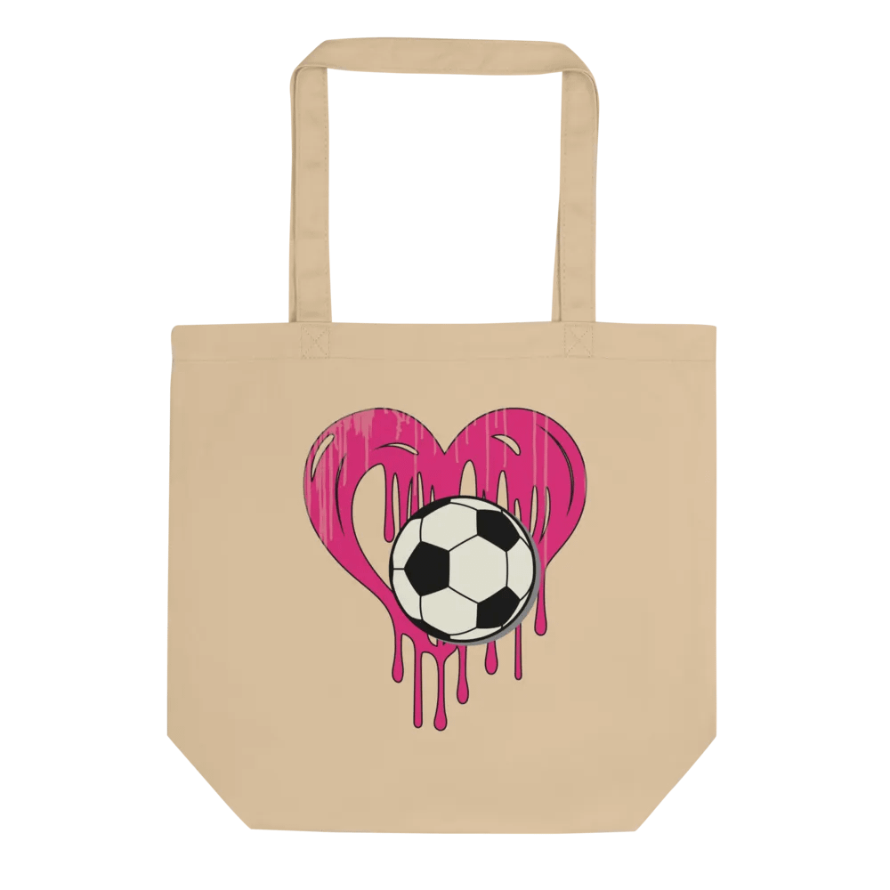 Heart Soccer Love Eco Tote product image (1)