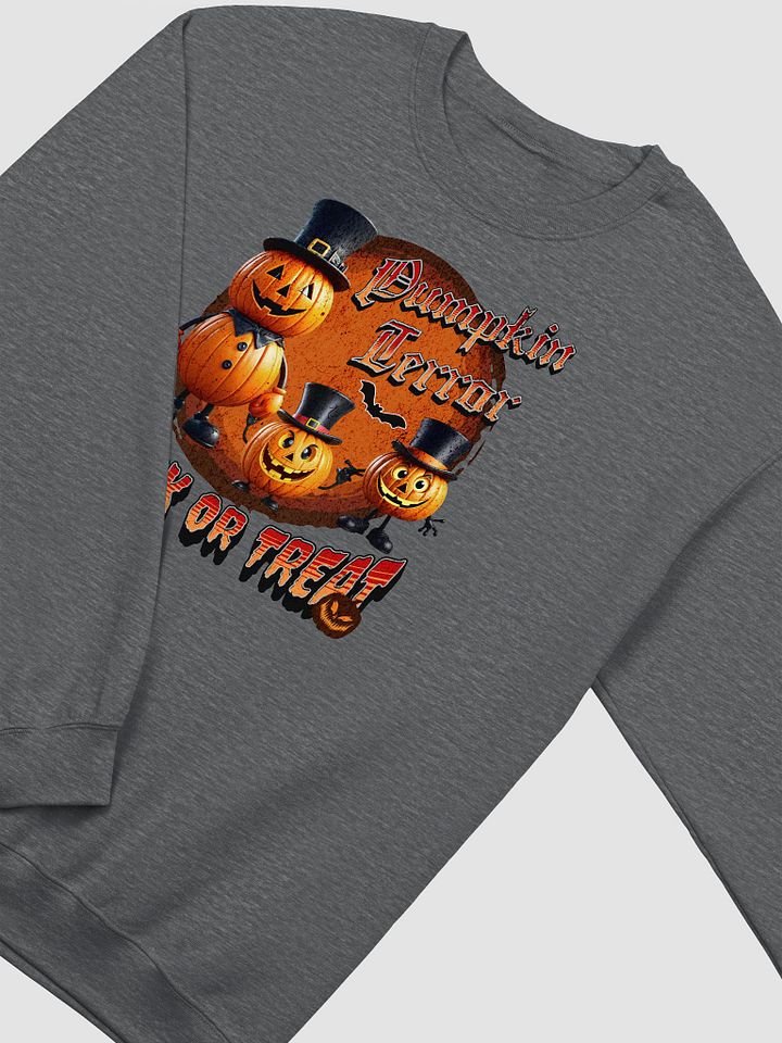 Pumpkin Terror Trick Or Treat Halloween Crewneck product image (4)