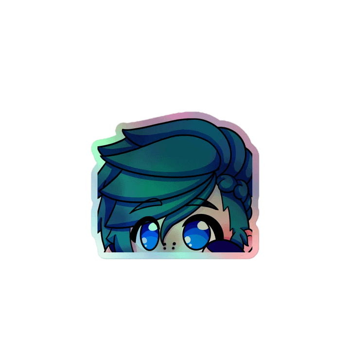 Holo EmFN Peek Sticker product image (1)