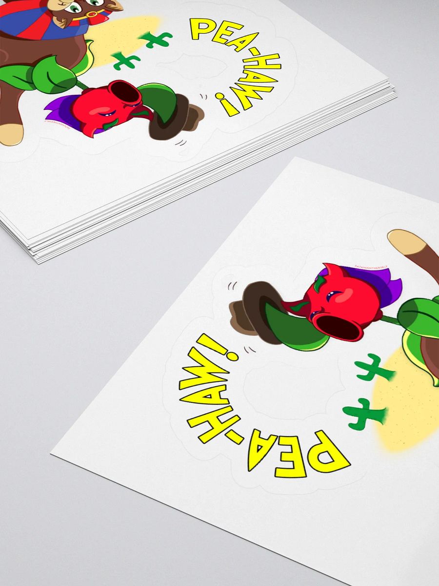 Pea-haw! Sticker product image (10)