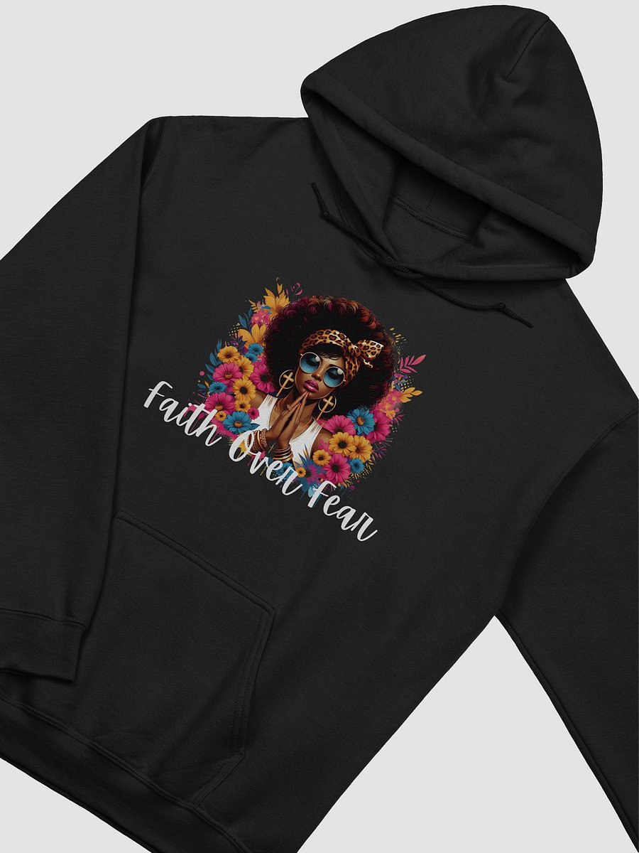 Faith Over Fear Print Hoodie product image (28)