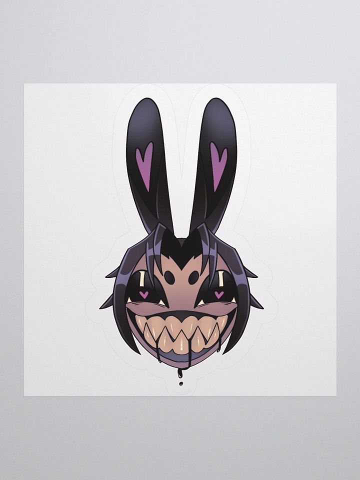 Lou logo - purple - sticker product image (2)