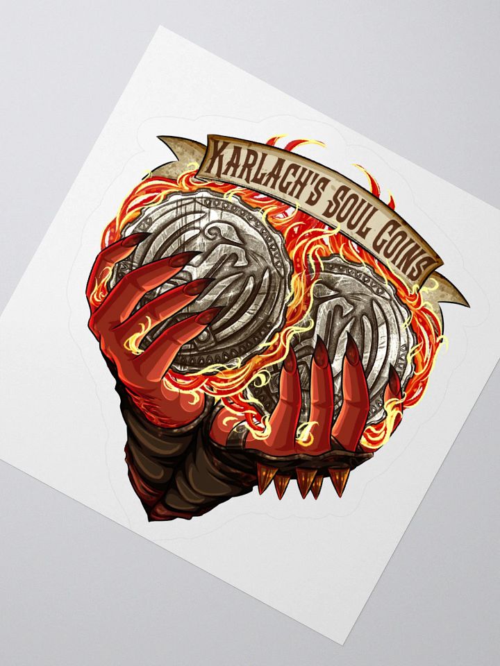 Karlach's Soul Coins Sticker product image (6)