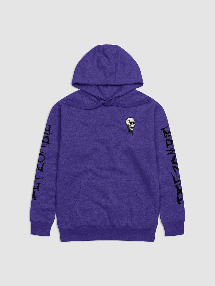 Def-Zombie Skull Hoodie Purple product image (2)