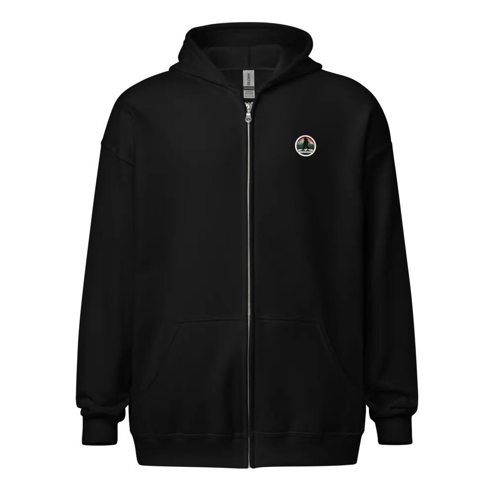 HALLOWEEN ZIP HOODIE - WITCH HAT product image (2)