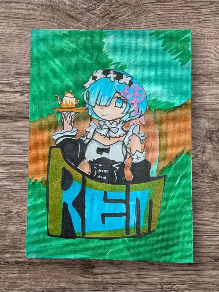 Rem Forrest Portrait 5*7 Flatback Canvas product image (1)