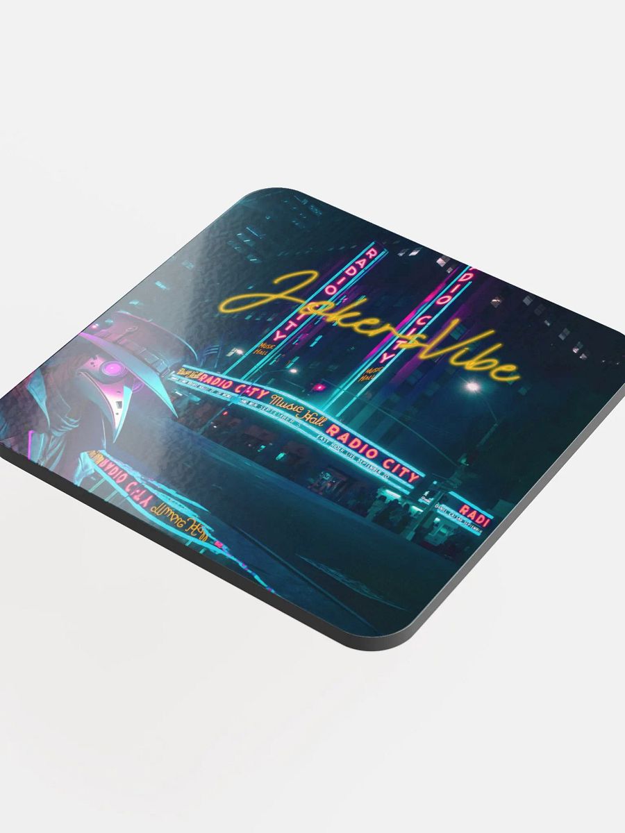 Retro Radio City Plague Joker Coaster product image (4)