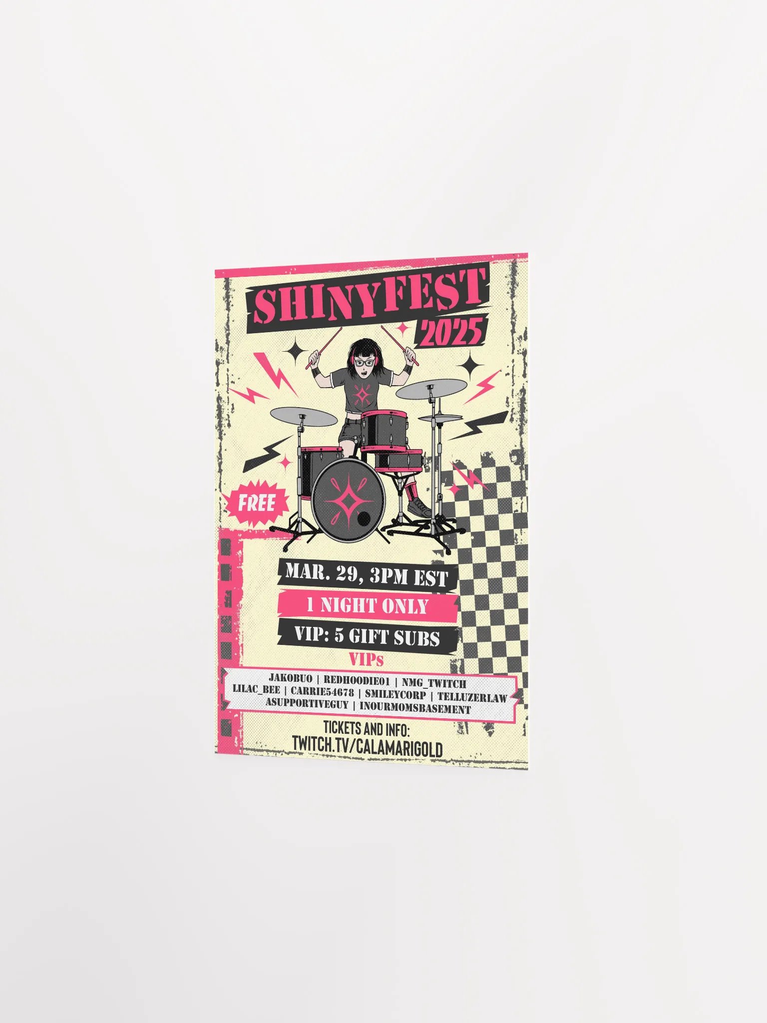 ShinyFest 2025 Concert Poster product image (2)
