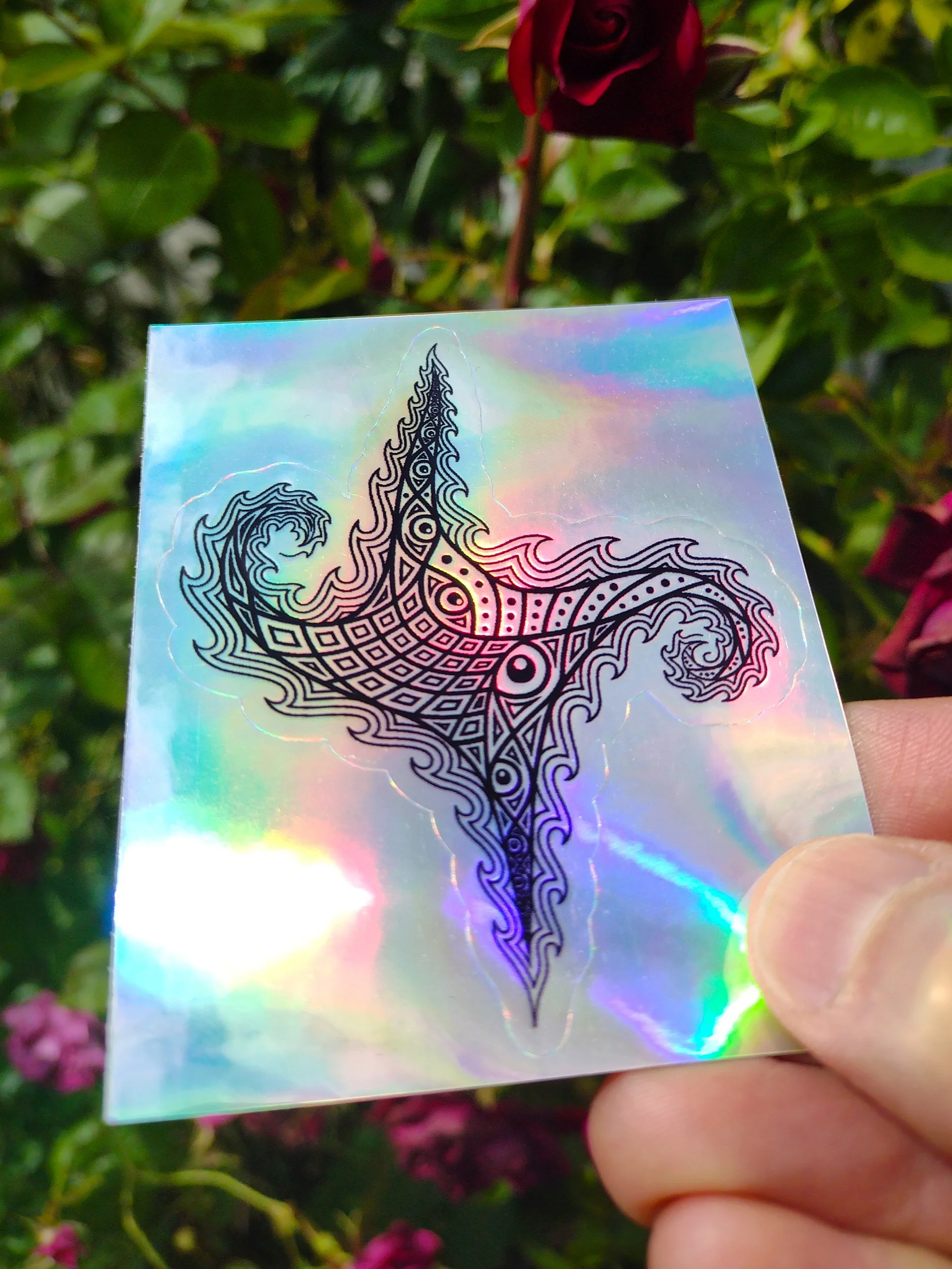 Infinite Eyes Realize – Holographic Kiss-Cut Sticker product image (3)