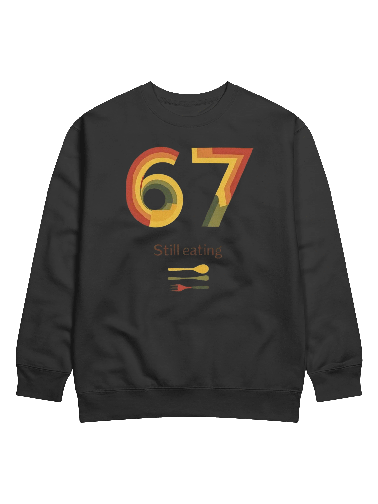6 7 Still Eating Shirt, Funny Thanksgiving Shirt, Turkey Day Feast, Fall Humor product image (1)