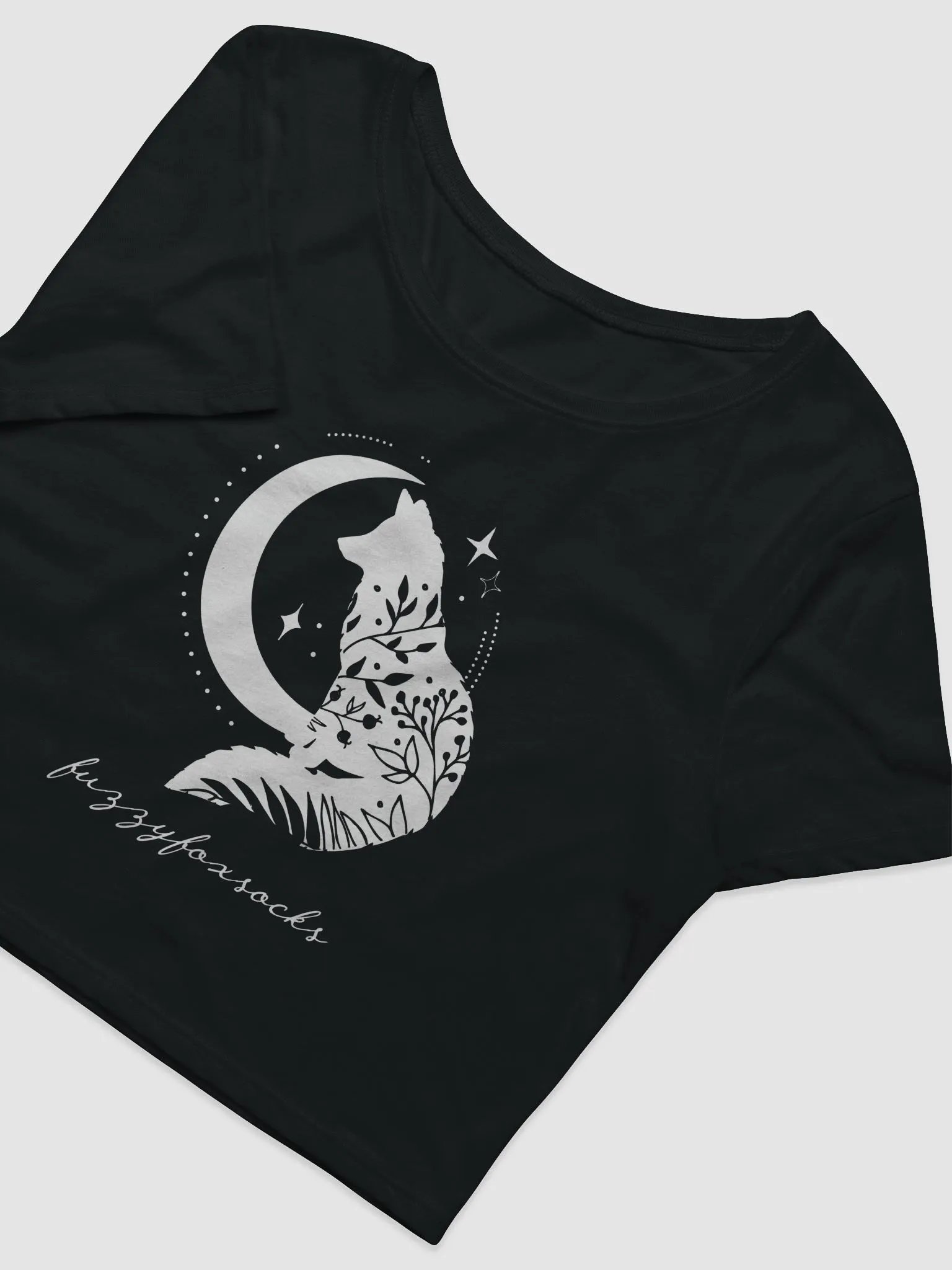 moon fox V2 - cropped tee product image (2)