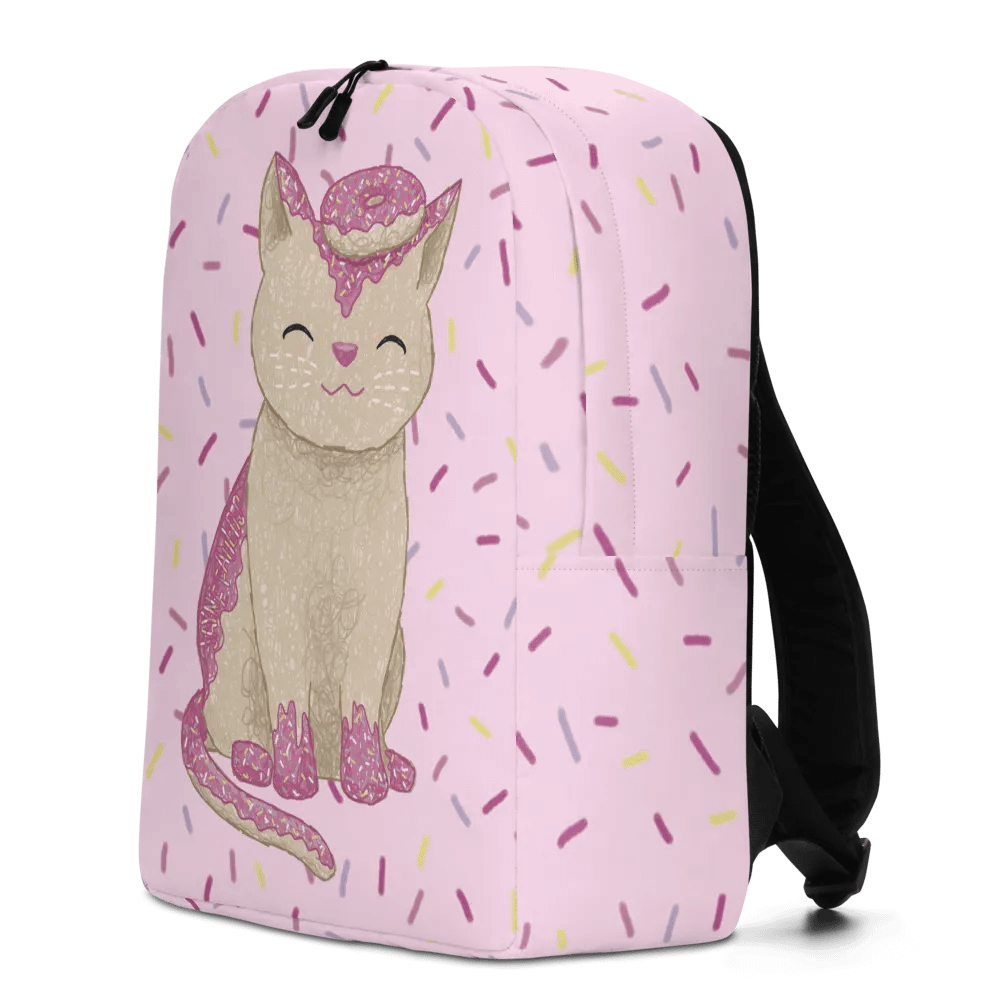 Lottie's Doughnut Cat Backpack - Pink product image (6)
