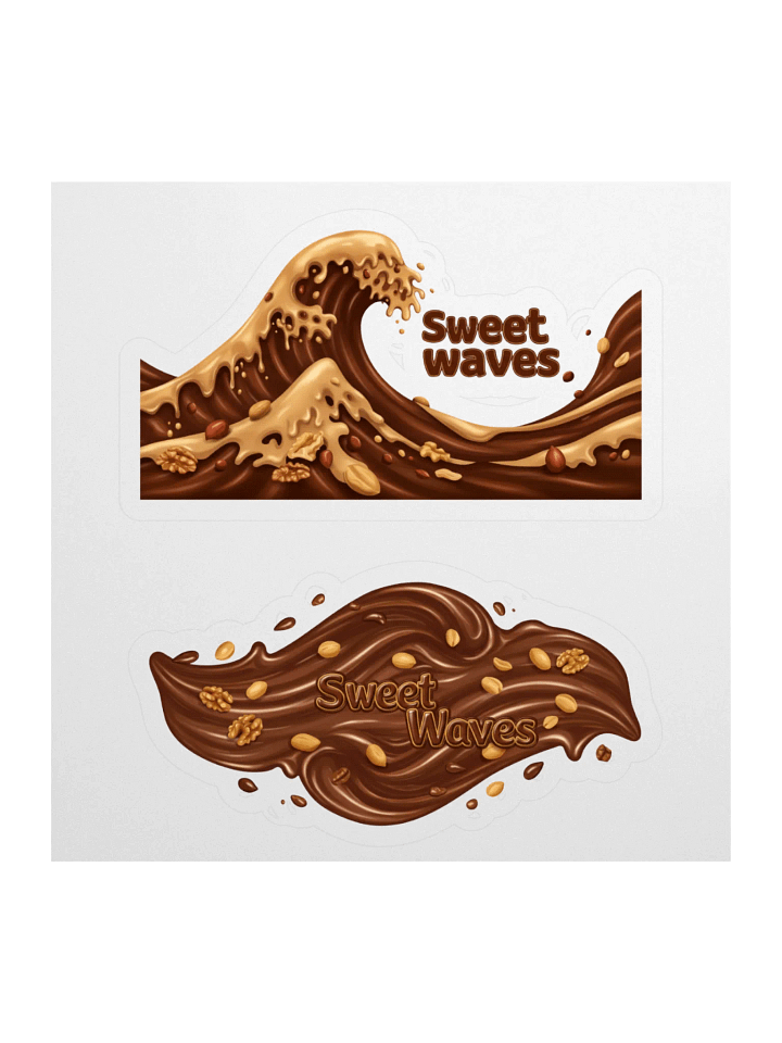 Sweet Waves - Sleek Shapes Sticker Pack product image (1)
