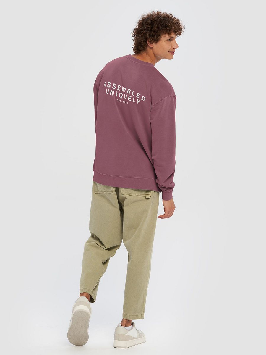 The Elite Sweater (Maroon / White) product image (1)
