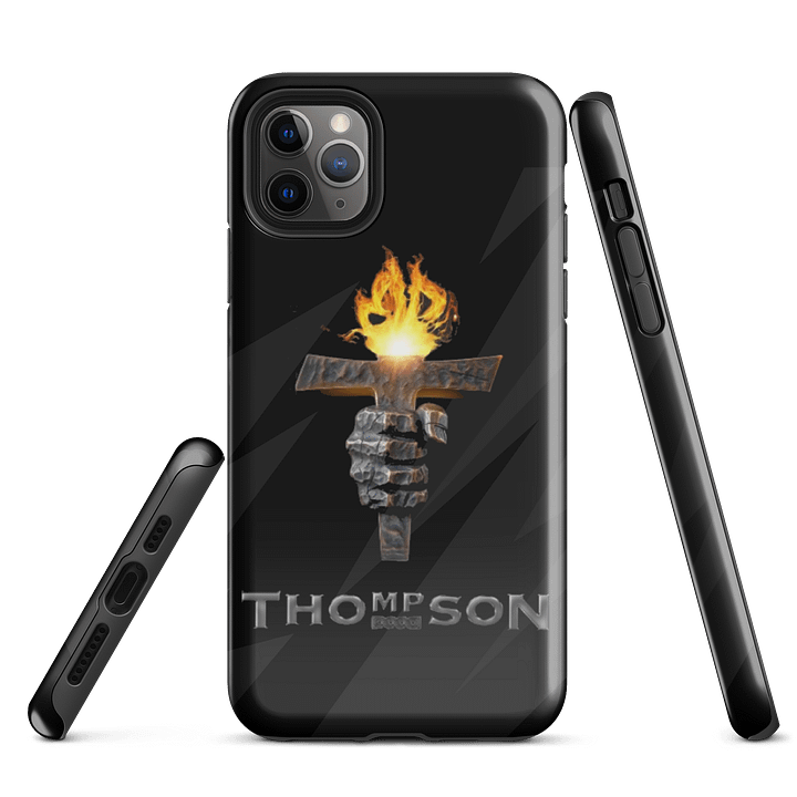 Flaming Cross Tough iPhone® Case Thompson Hodočasnik product image (3)