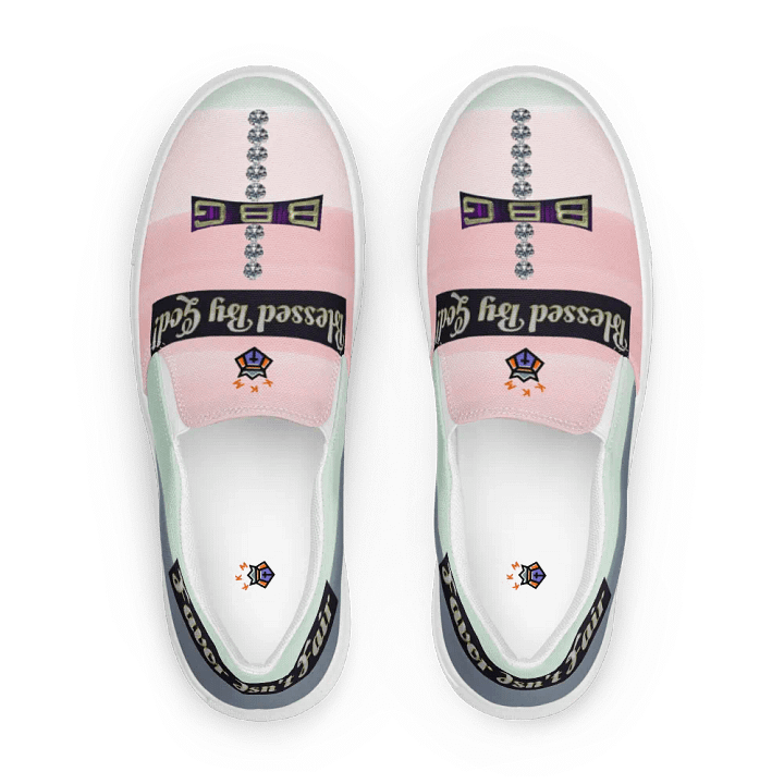 BBG Pink and Green Women's Slip On product image (1)