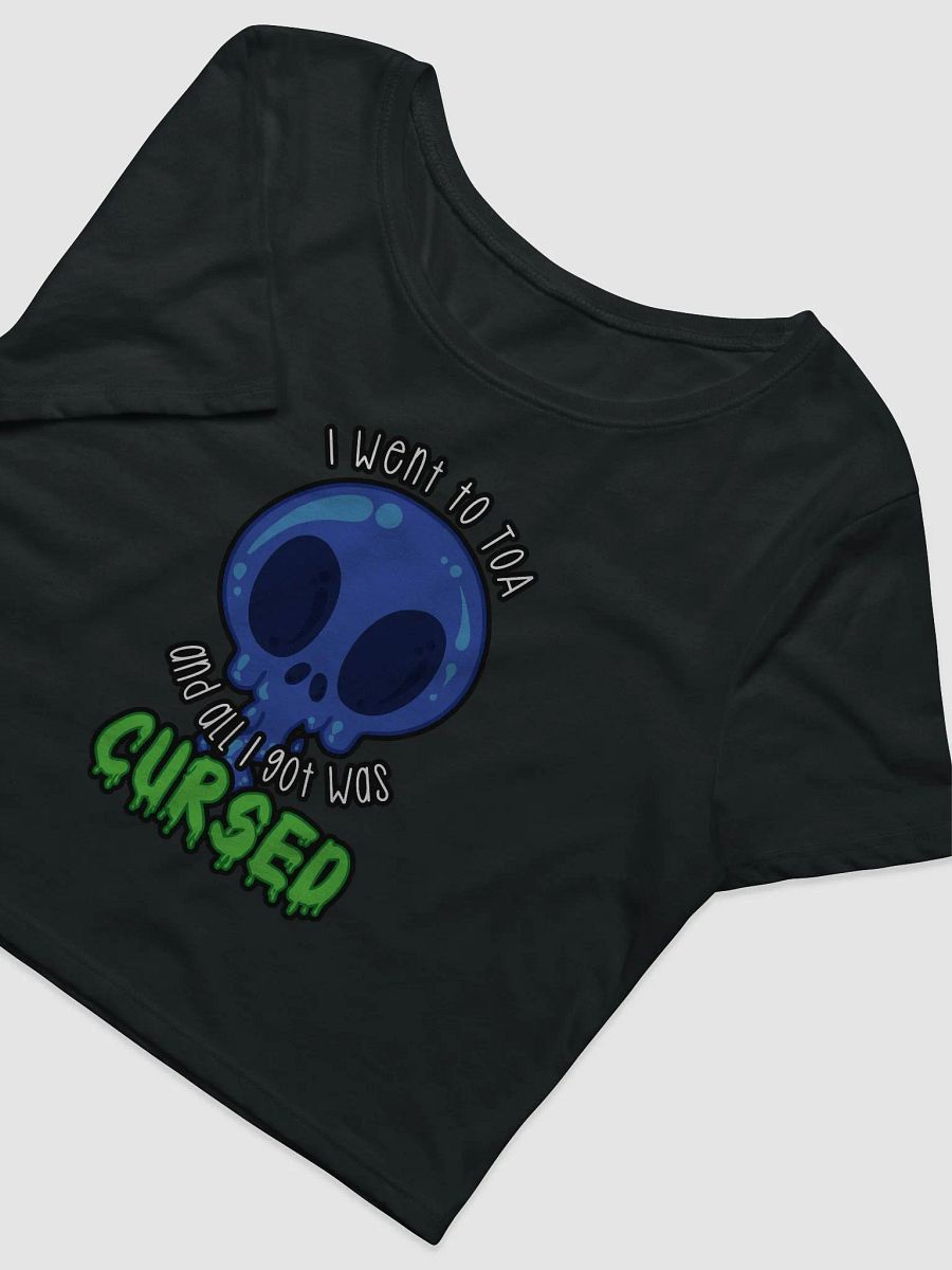 All I Got Was Cursed - Shaman - Crop Tee product image (5)